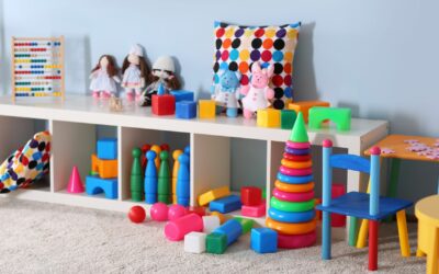 Specific Toys In Specific Categories In The Playroom